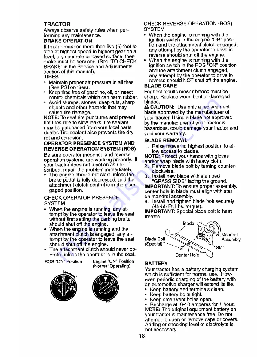 Craftsman 917.27684 Operator'S Manual Download Page 18