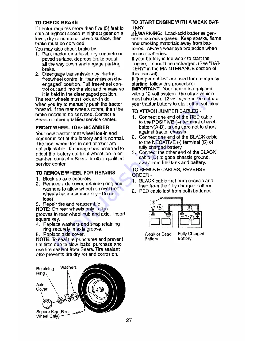 Craftsman 917.27684 Скачать руководство пользователя страница 27