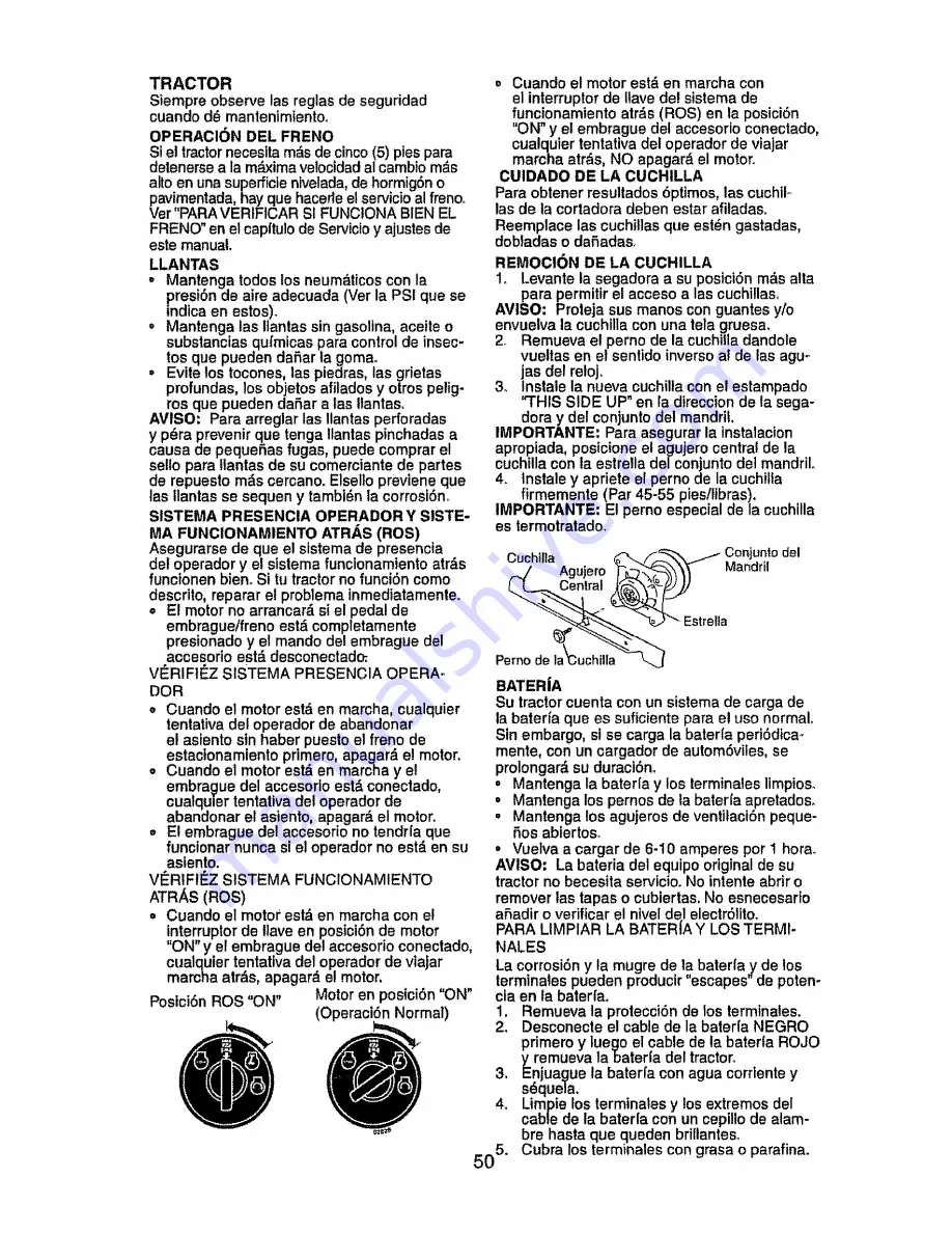 Craftsman 917.27684 Operator'S Manual Download Page 50