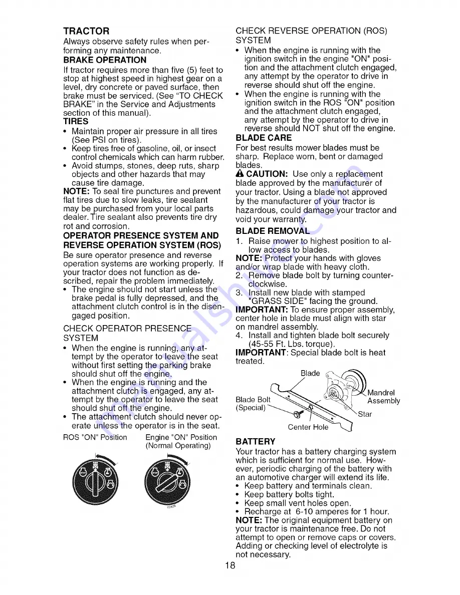 Craftsman 917.276840 Operator'S Manual Download Page 18