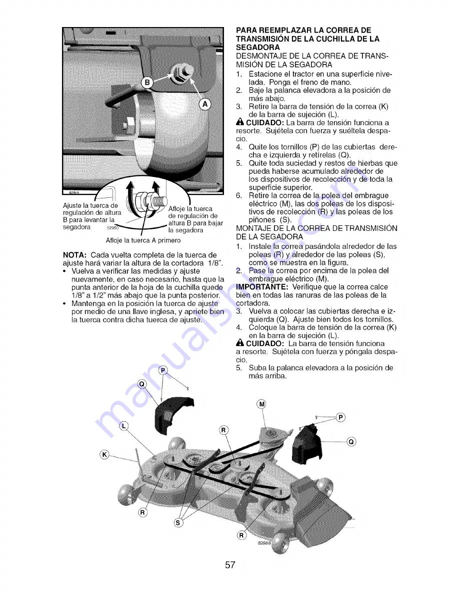 Craftsman 917.276840 Operator'S Manual Download Page 57