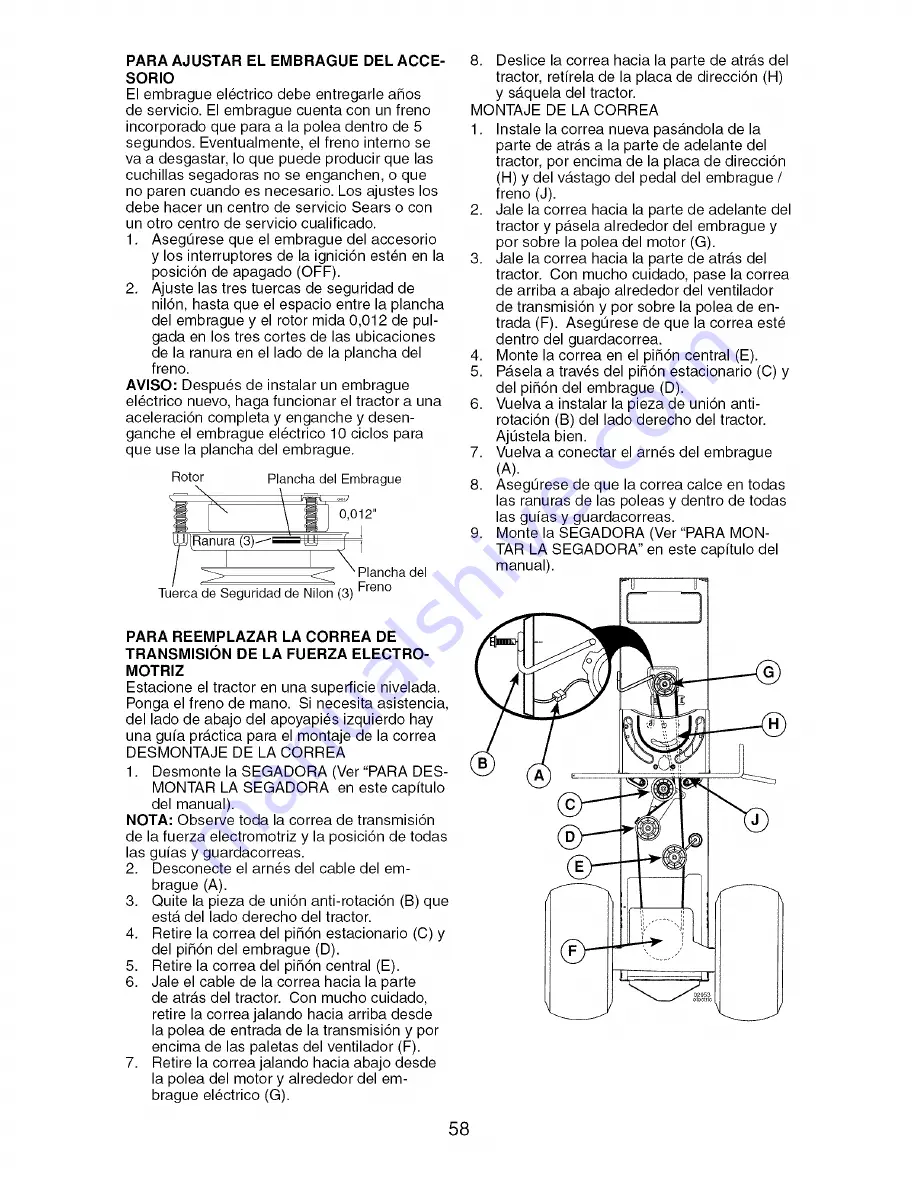 Craftsman 917.276840 Скачать руководство пользователя страница 58