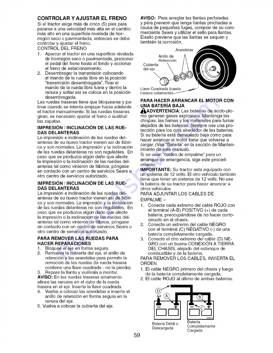 Craftsman 917.276840 Operator'S Manual Download Page 59