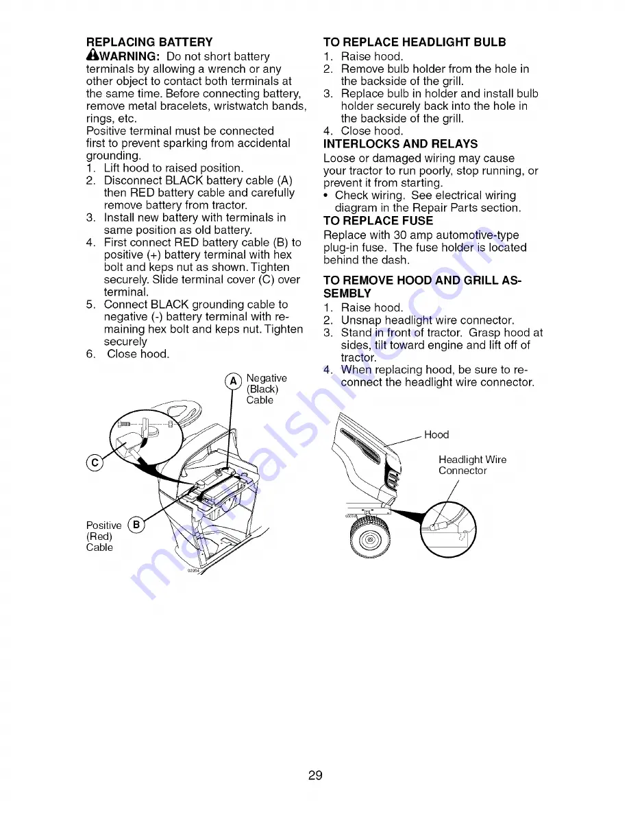 Craftsman 917.276860 Operator'S Manual Download Page 29