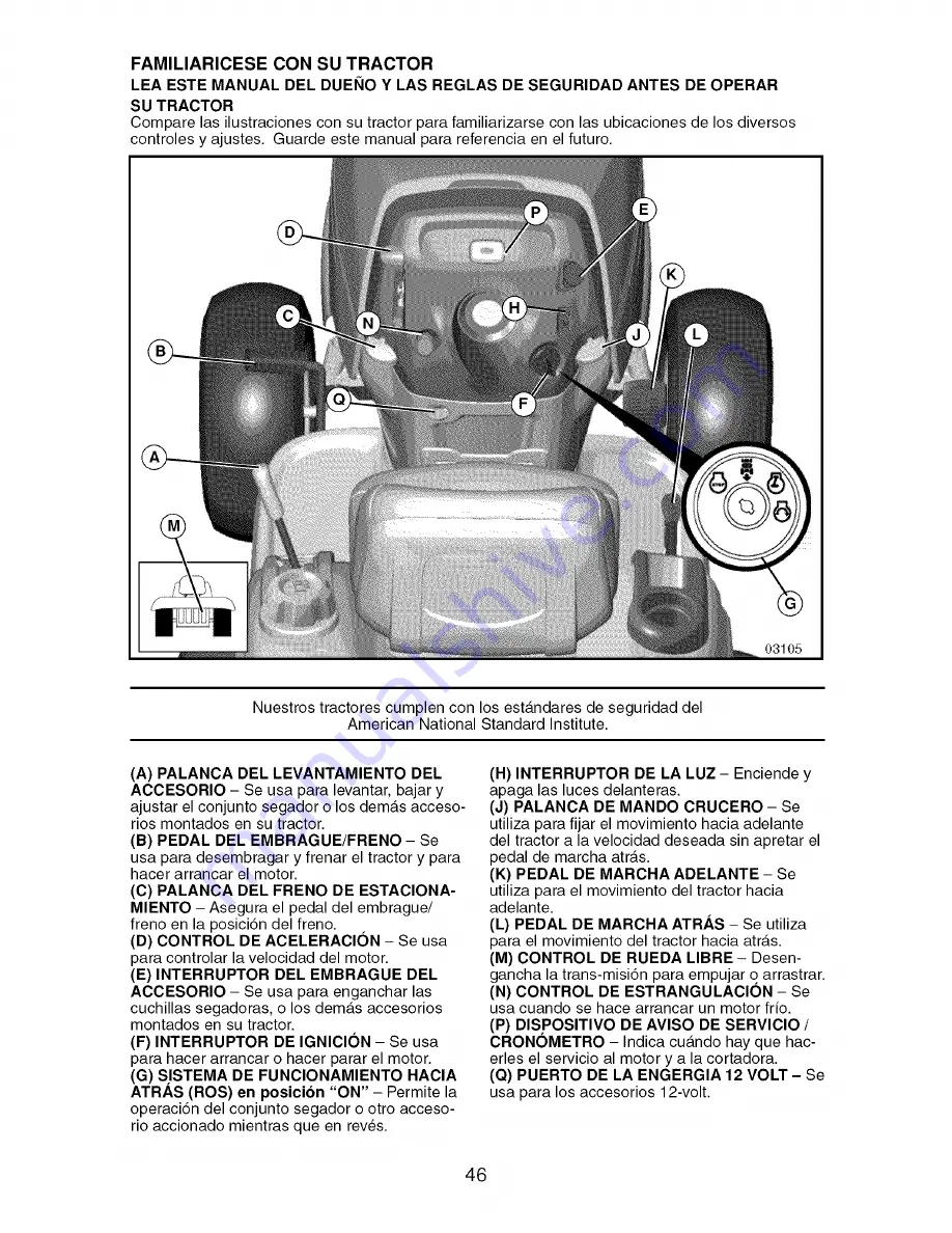 Craftsman 917.276920 Operator'S Manual Download Page 46