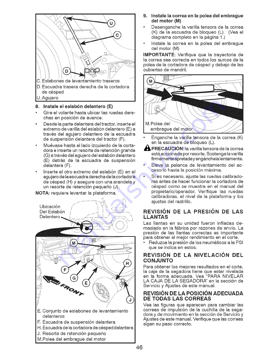 Craftsman 917.28008 Operator'S Manual Download Page 46