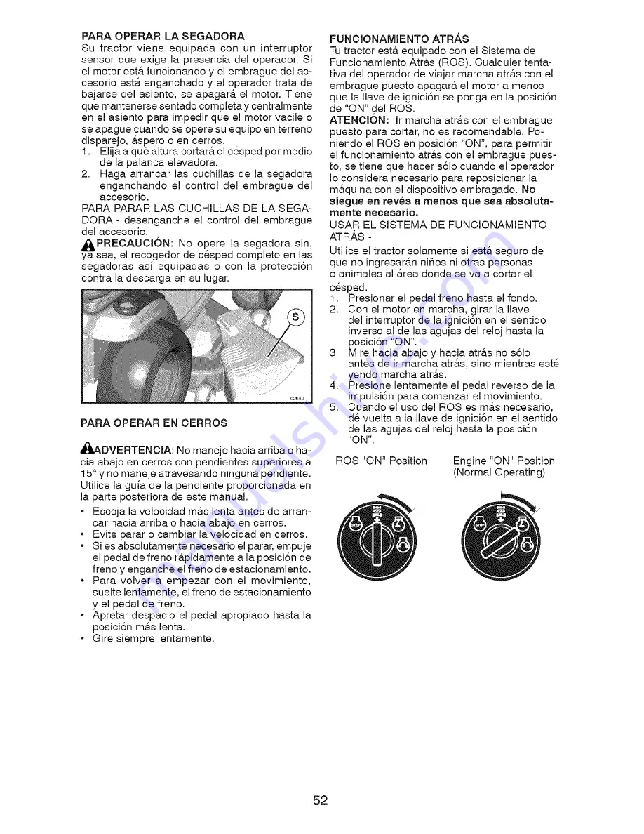 Craftsman 917.28008 Operator'S Manual Download Page 52