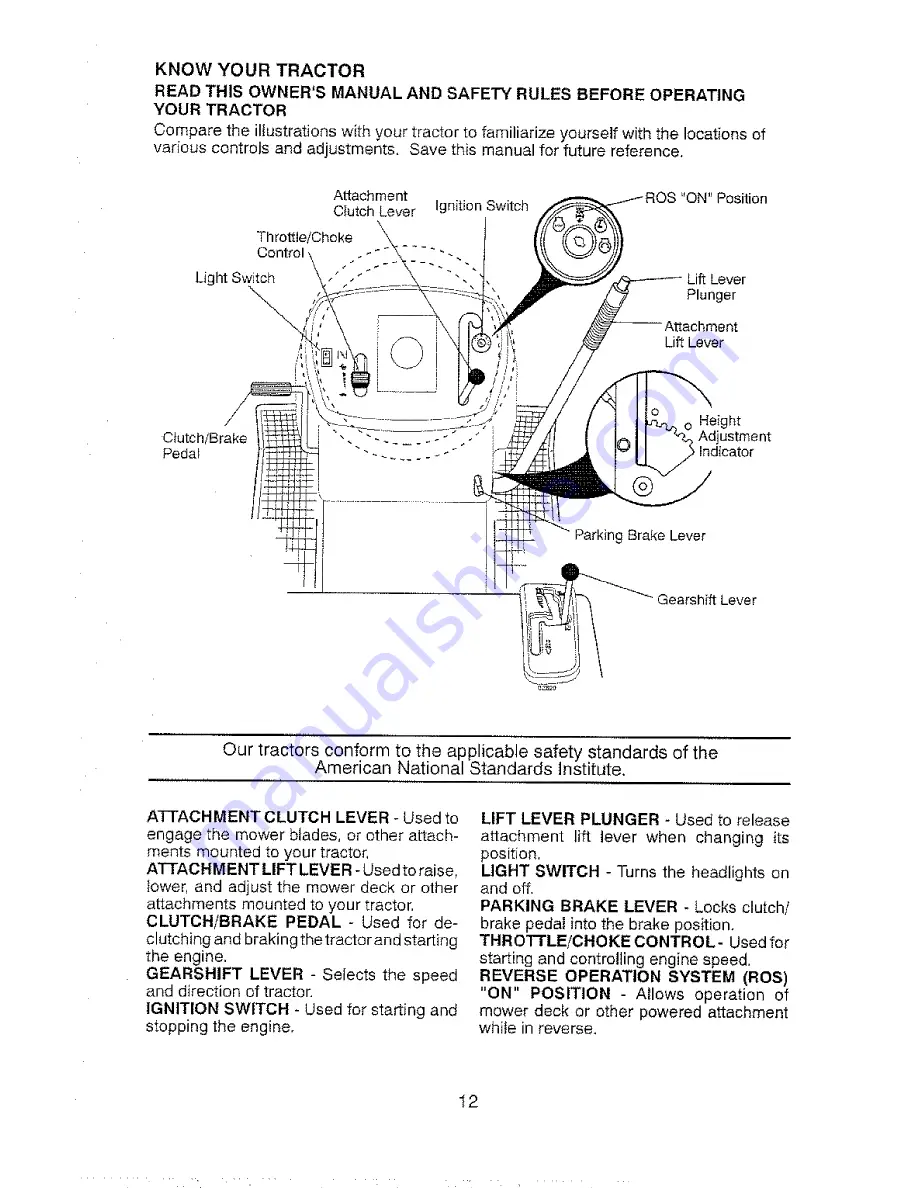 Craftsman 917.280152 Operator'S Manual Download Page 12