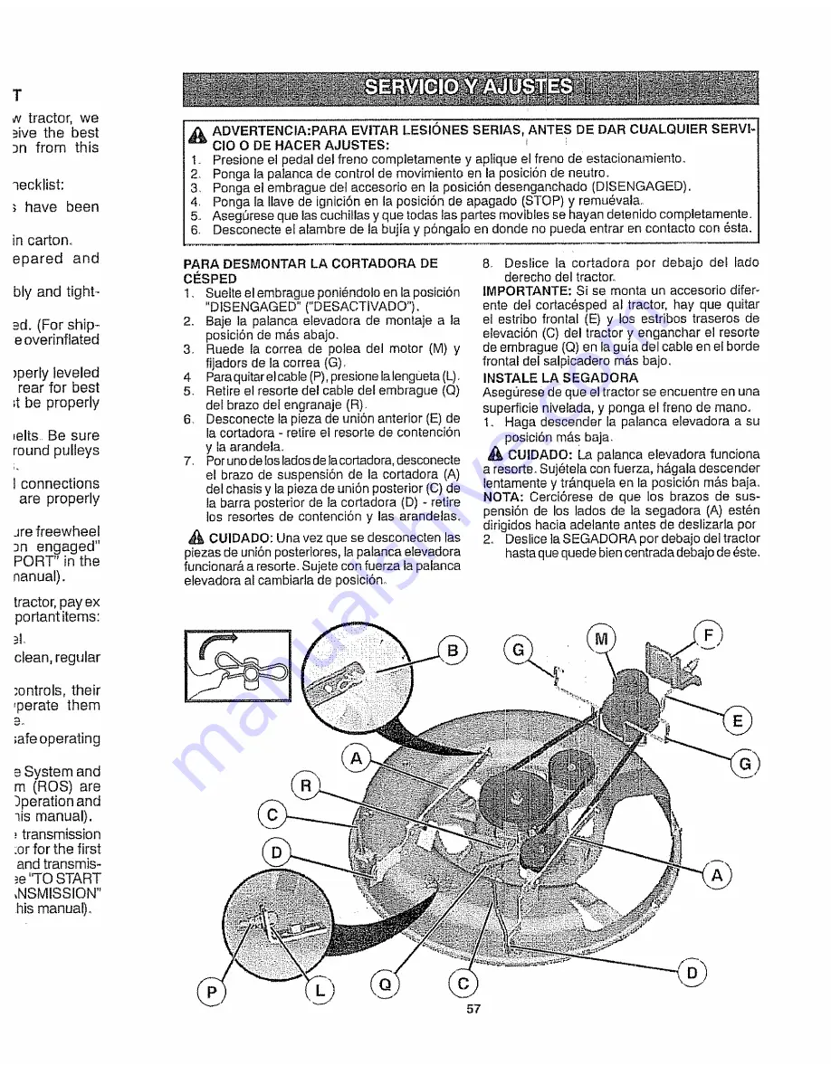 Craftsman 917.28033 Скачать руководство пользователя страница 57