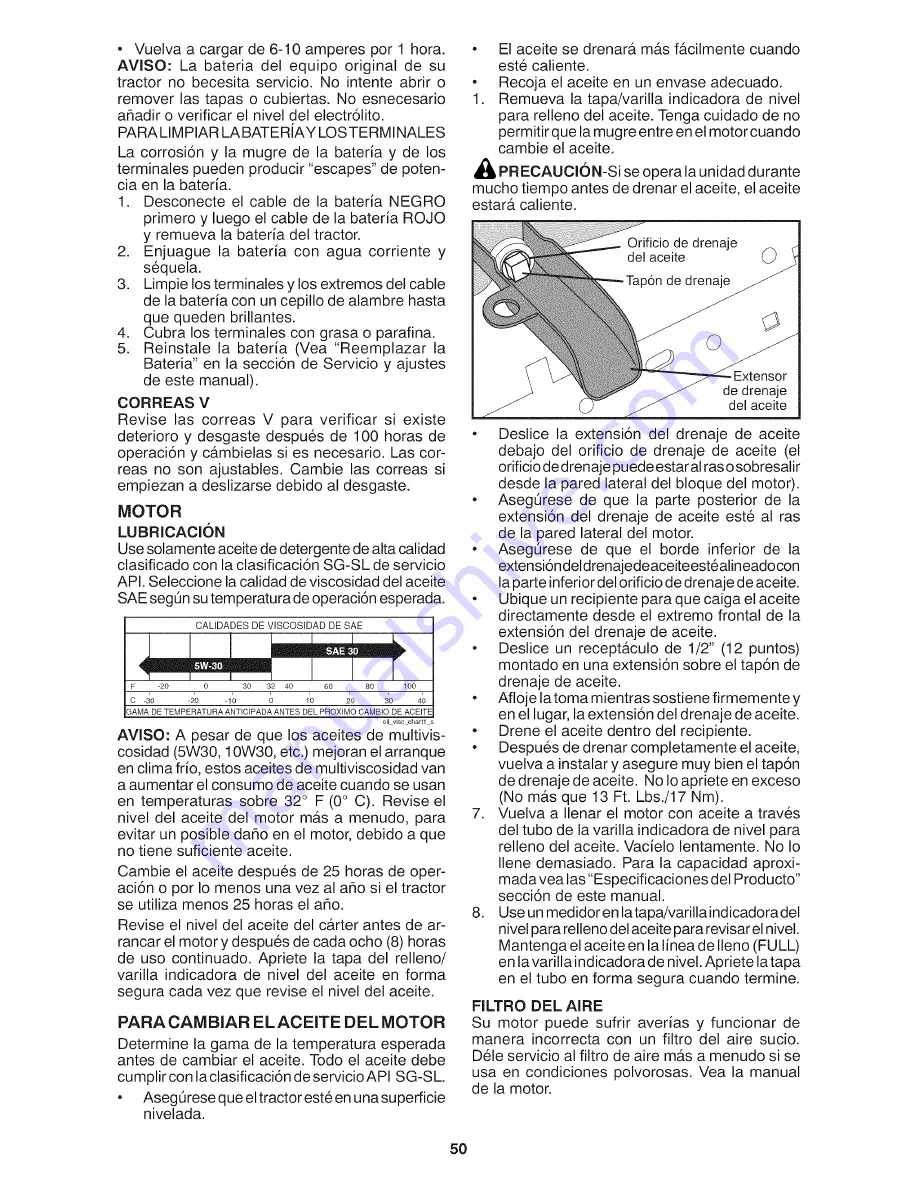 Craftsman 917.28035 Operator'S Manual Download Page 50