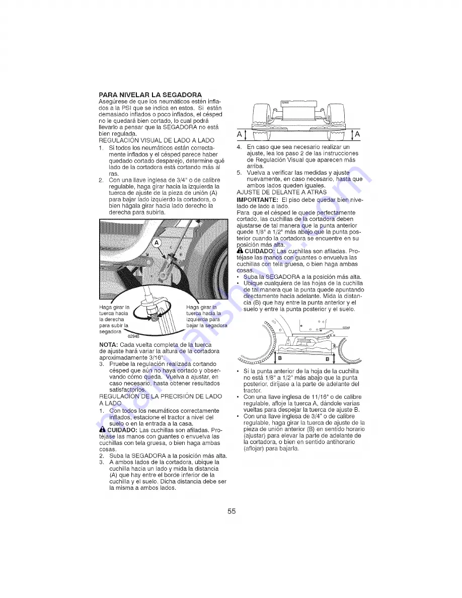 Craftsman 917.28638 Operator'S Manual Download Page 55