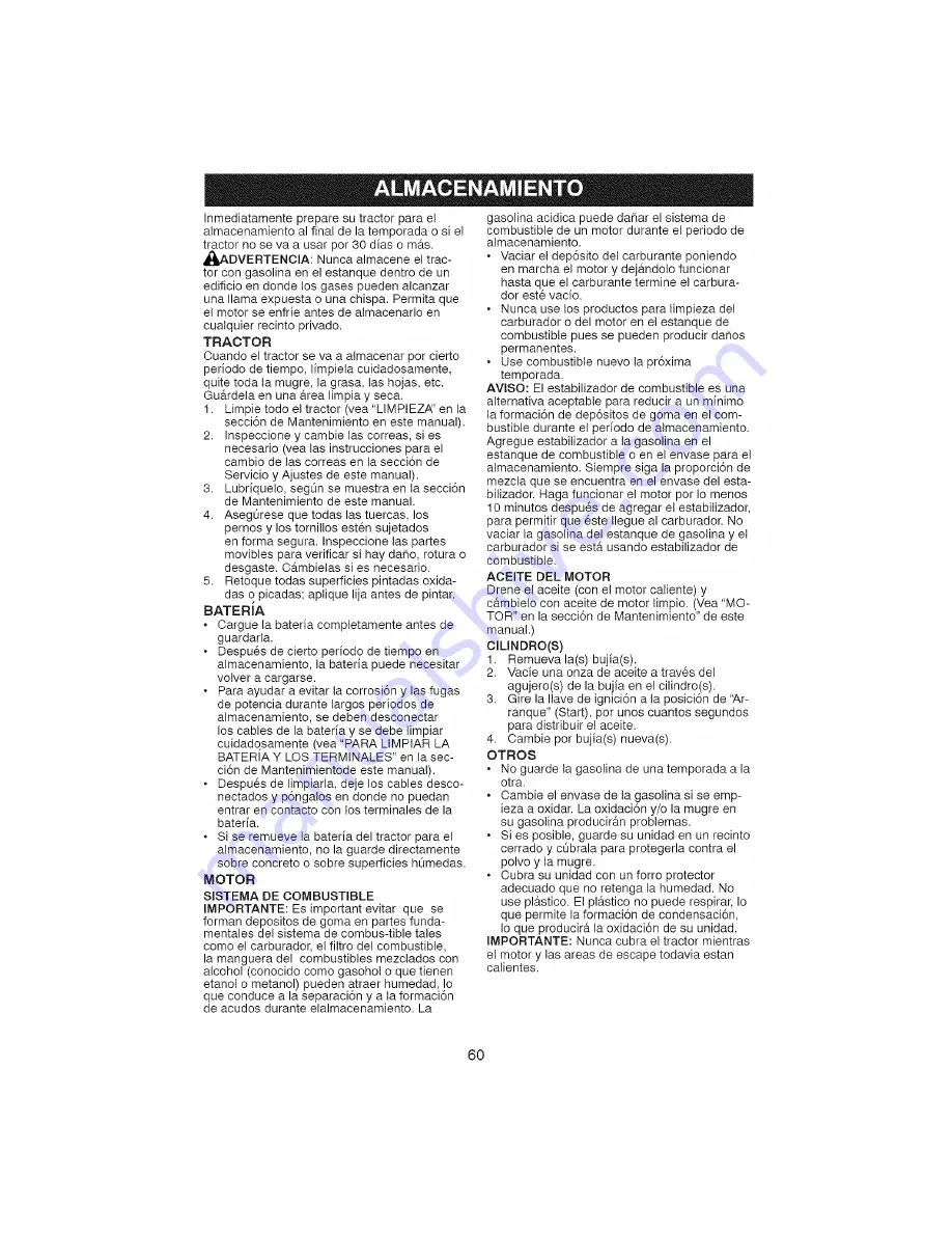 Craftsman 917.28638 Operator'S Manual Download Page 60