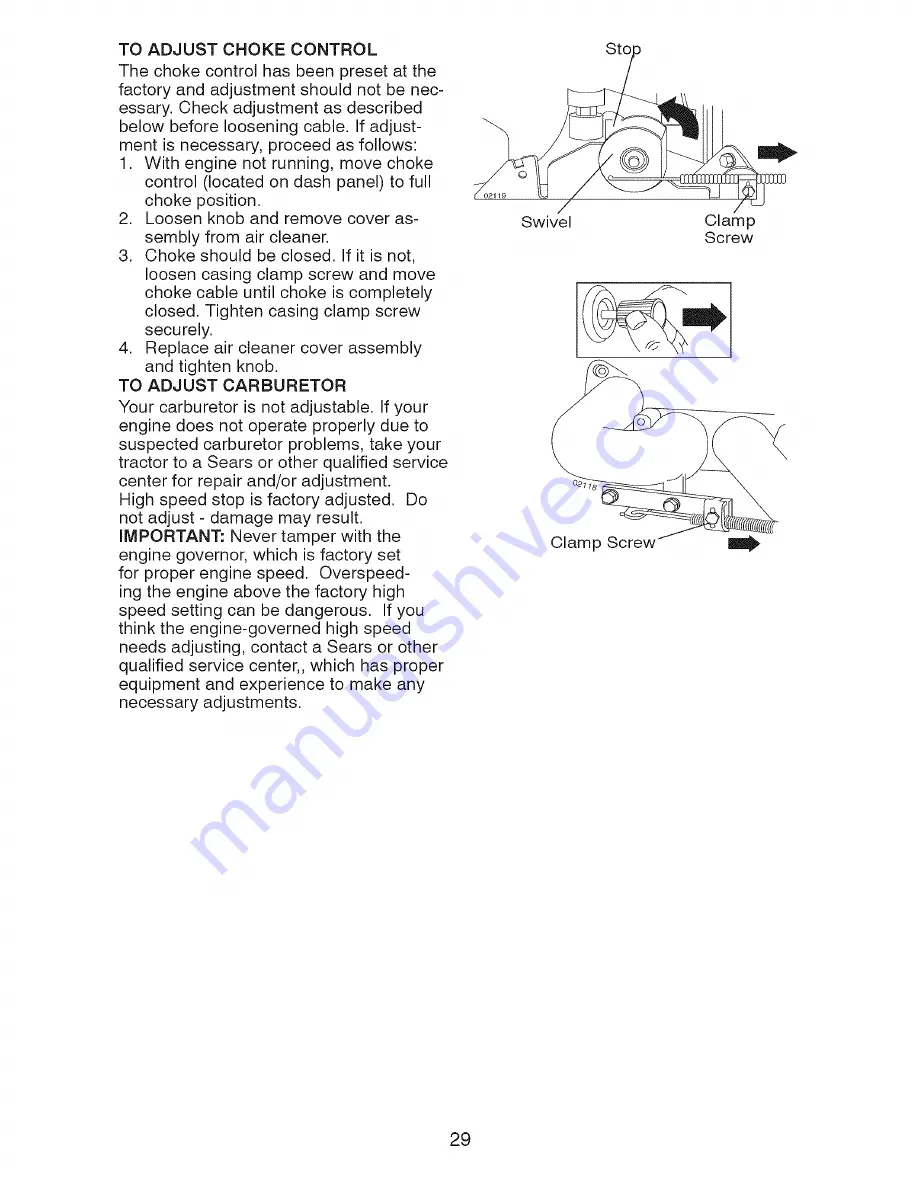 Craftsman 917.28642 Operator'S Manual Download Page 29