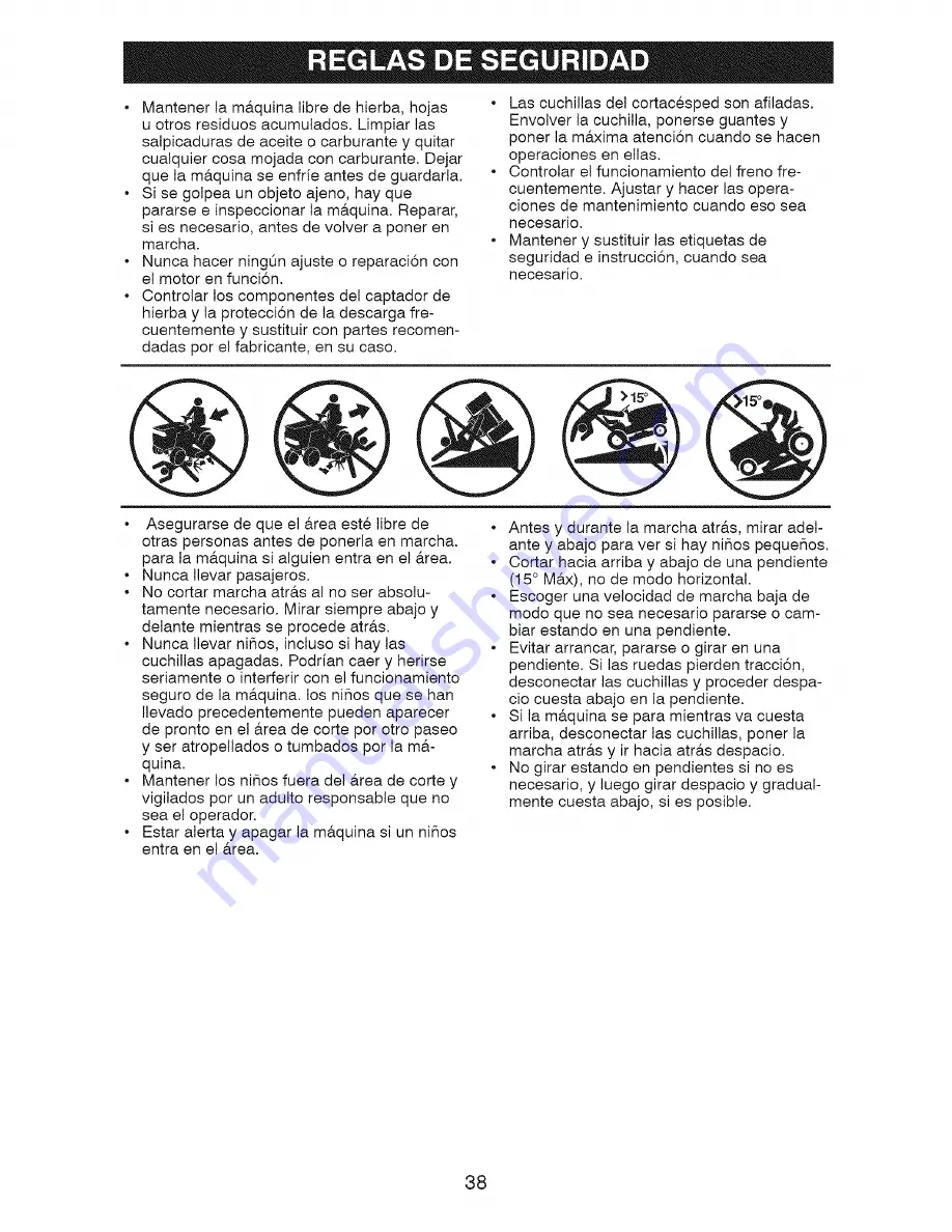 Craftsman 917.28642 Operator'S Manual Download Page 38