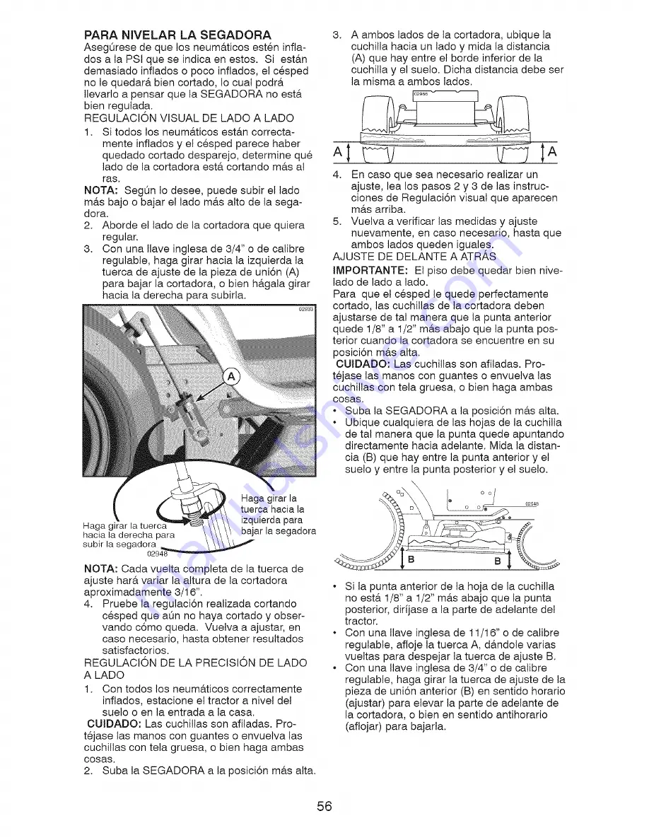 Craftsman 917.28642 Скачать руководство пользователя страница 56