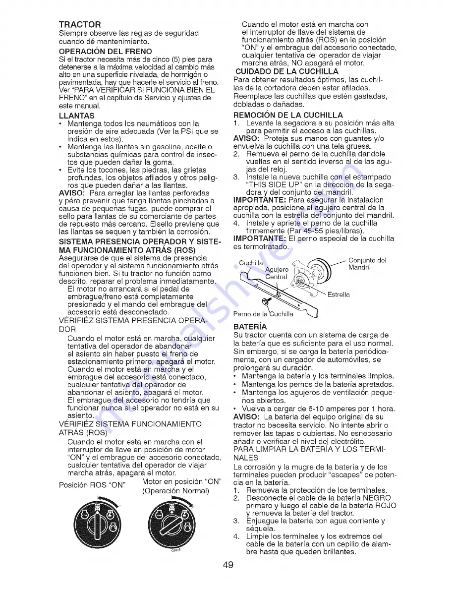 Craftsman 917.28726 Operator'S Manual Download Page 49