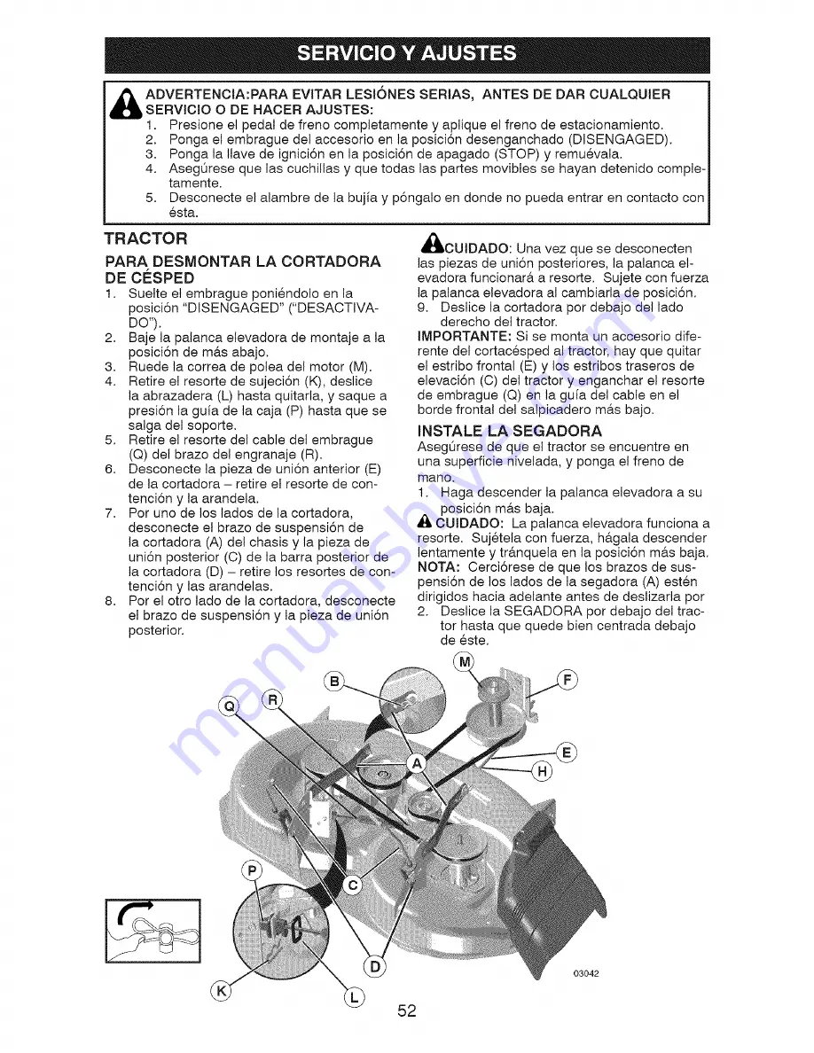 Craftsman 917.28726 Скачать руководство пользователя страница 52