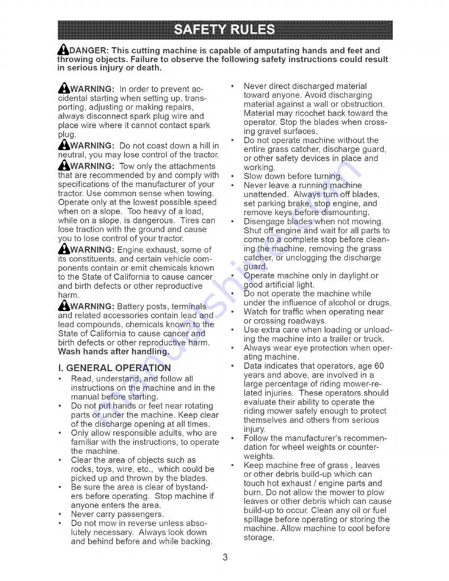 Craftsman 917.28728 Operator'S Manual Download Page 3