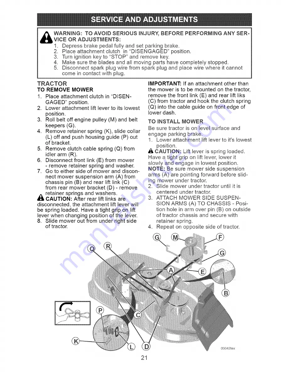 Craftsman 917.28728 Operator'S Manual Download Page 21