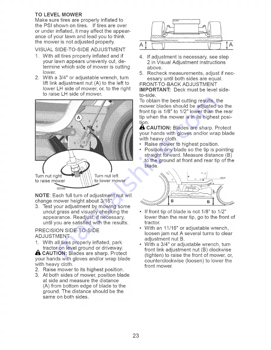 Craftsman 917.28728 Operator'S Manual Download Page 23