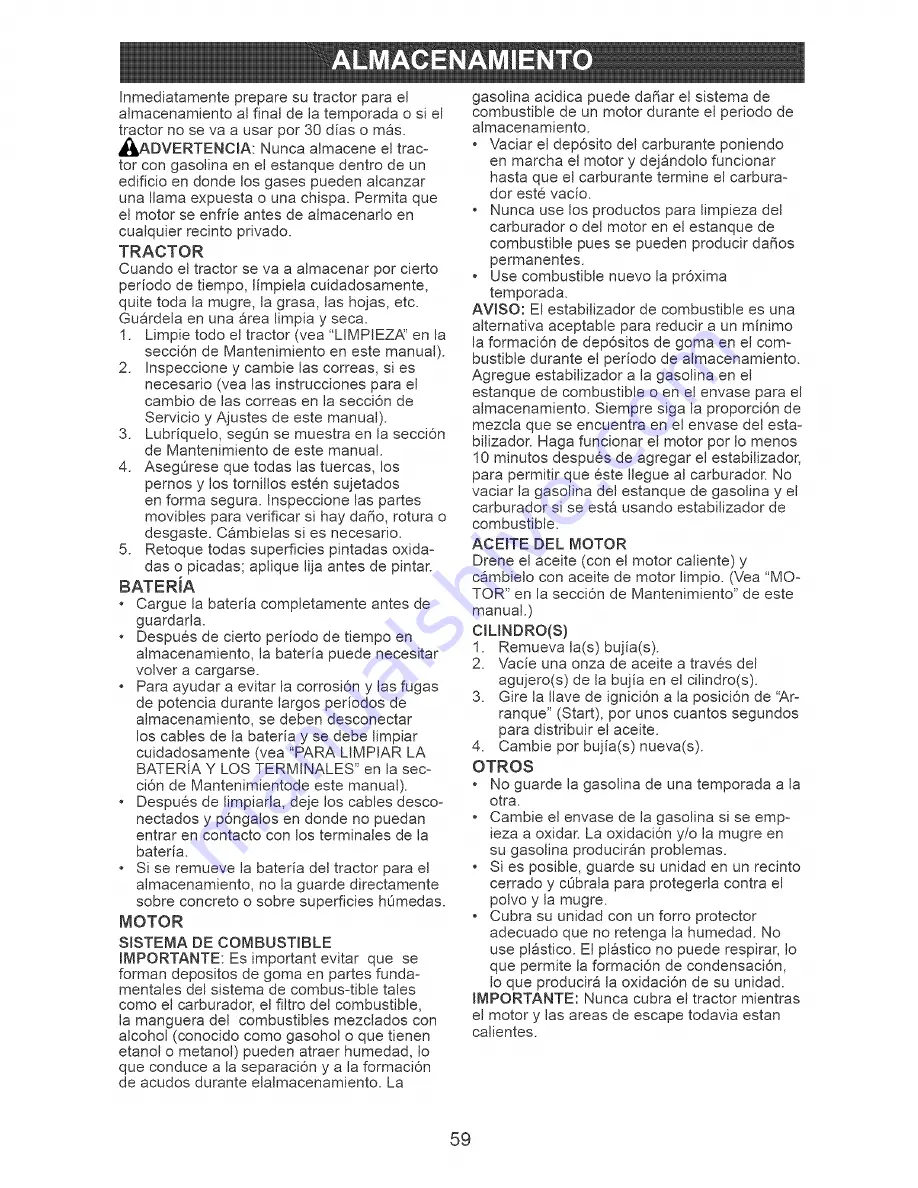 Craftsman 917.28728 Operator'S Manual Download Page 59