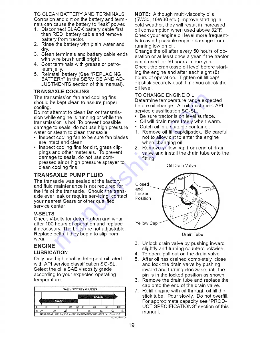 Craftsman 917.28734 Operator'S Manual Download Page 19