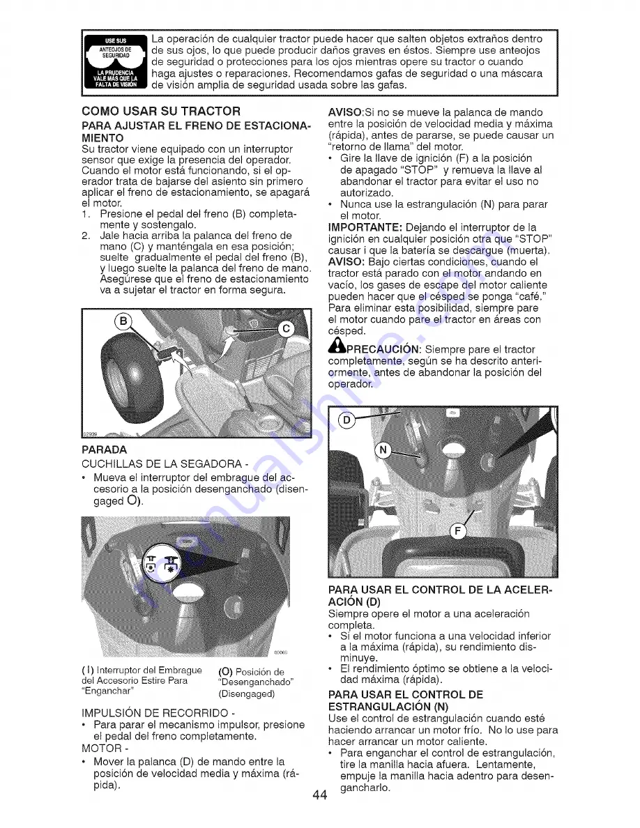 Craftsman 917.28742 Скачать руководство пользователя страница 44