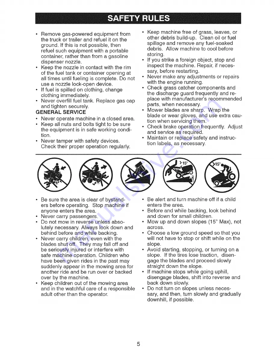 Craftsman 917.287440 Operator'S Manual Download Page 5