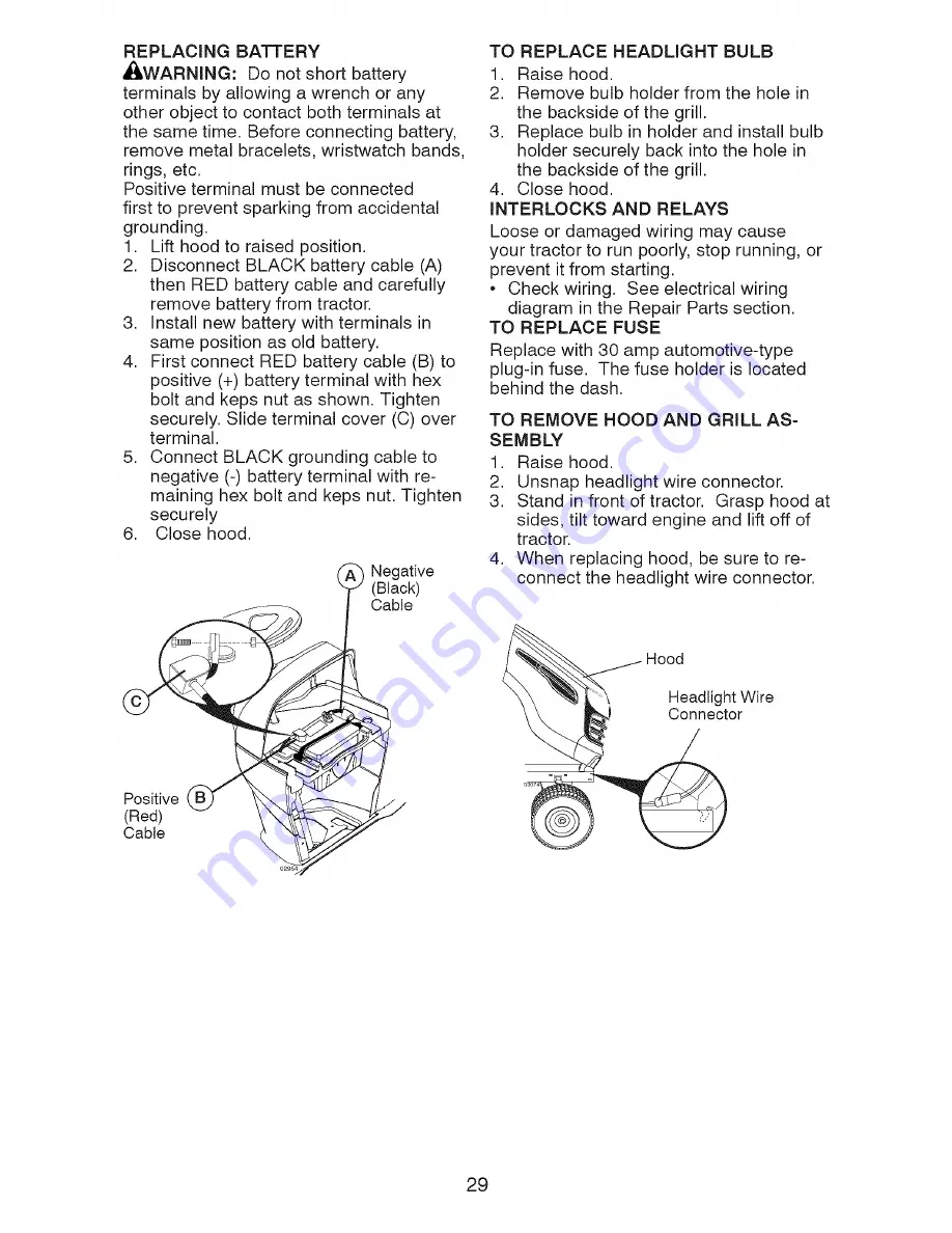 Craftsman 917.287440 Operator'S Manual Download Page 29