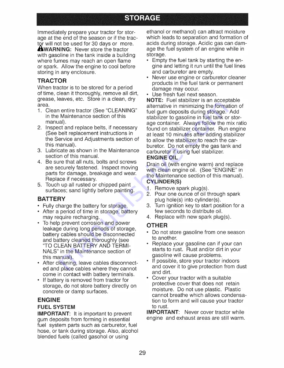 Craftsman 917.28814 Operator'S Manual Download Page 29