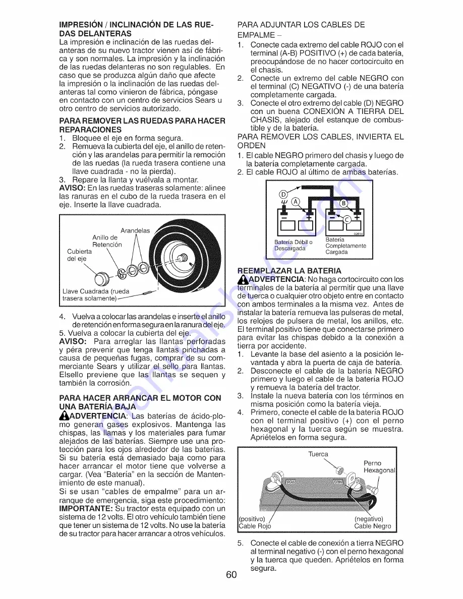 Craftsman 917.28814 Operator'S Manual Download Page 60