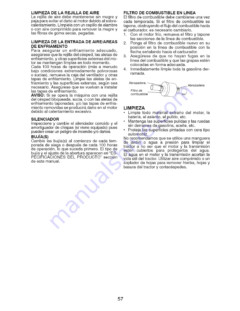 Craftsman 917.288460 Operator'S Manual Download Page 57