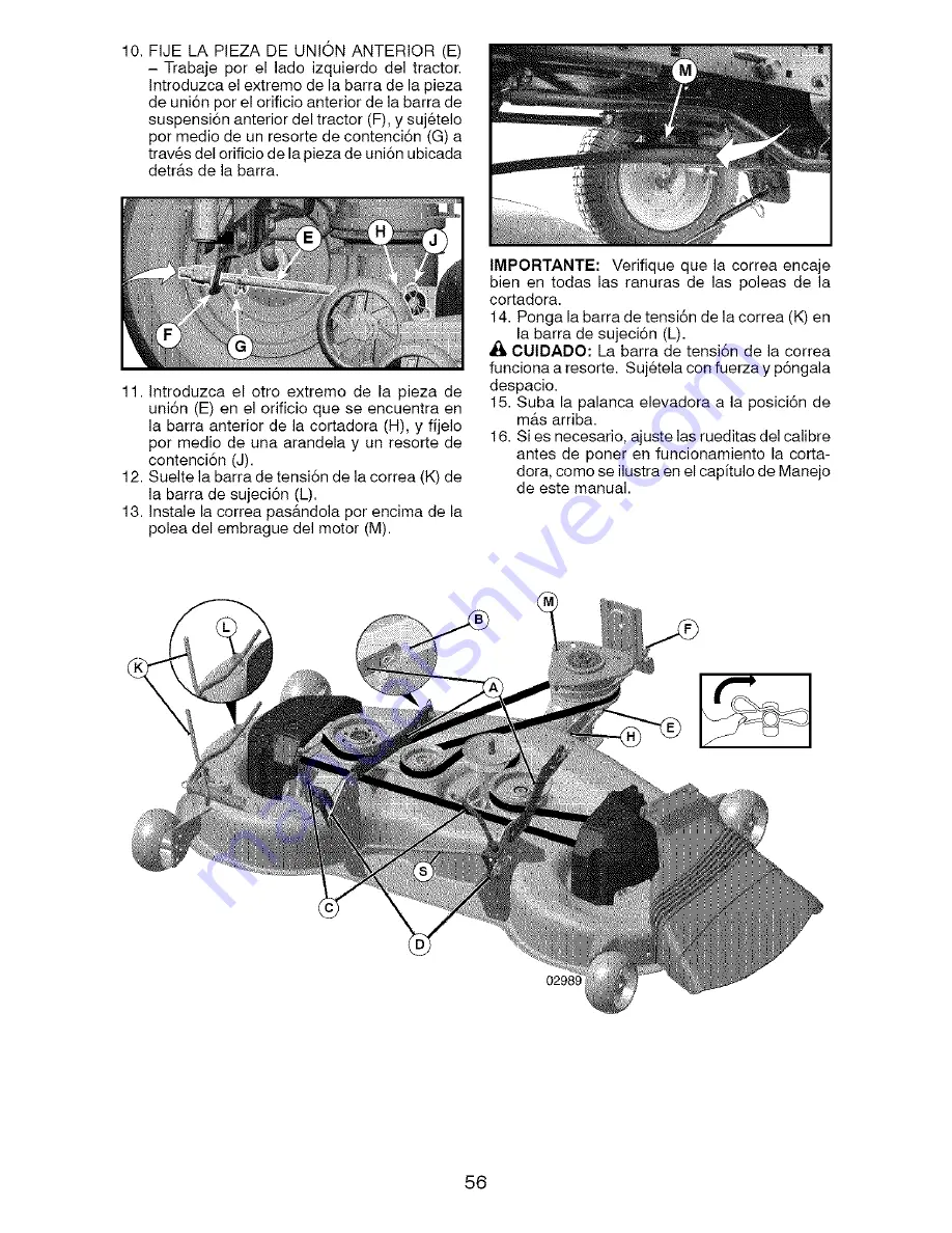 Craftsman 917.28848 Operator'S Manual Download Page 56