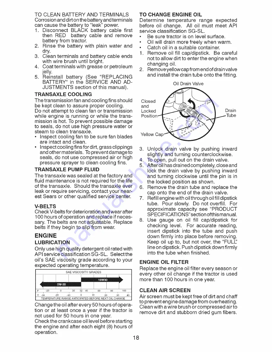 Craftsman 917.28853 Operator'S Manual Download Page 18