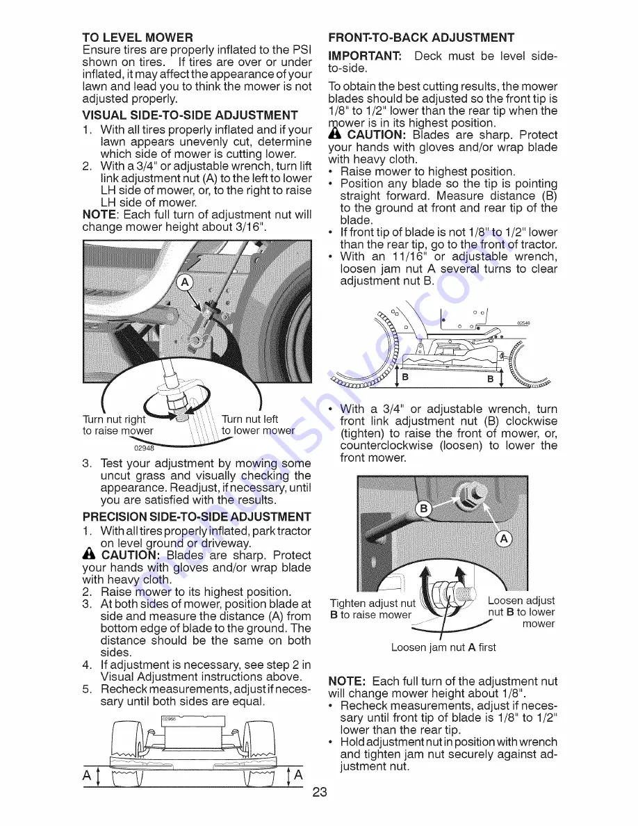 Craftsman 917.28853 Скачать руководство пользователя страница 23