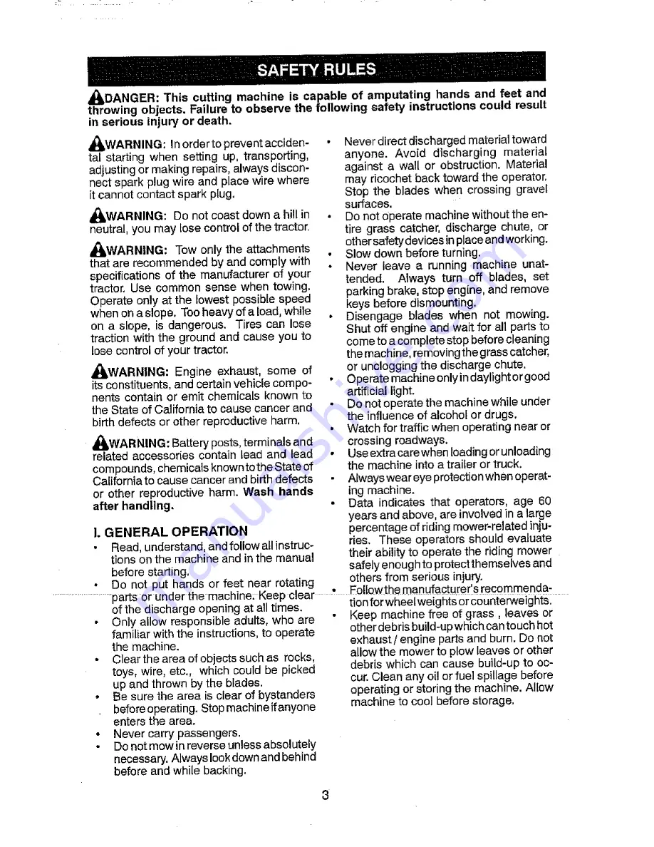 Craftsman 917.28856 Operator'S Manual Download Page 3