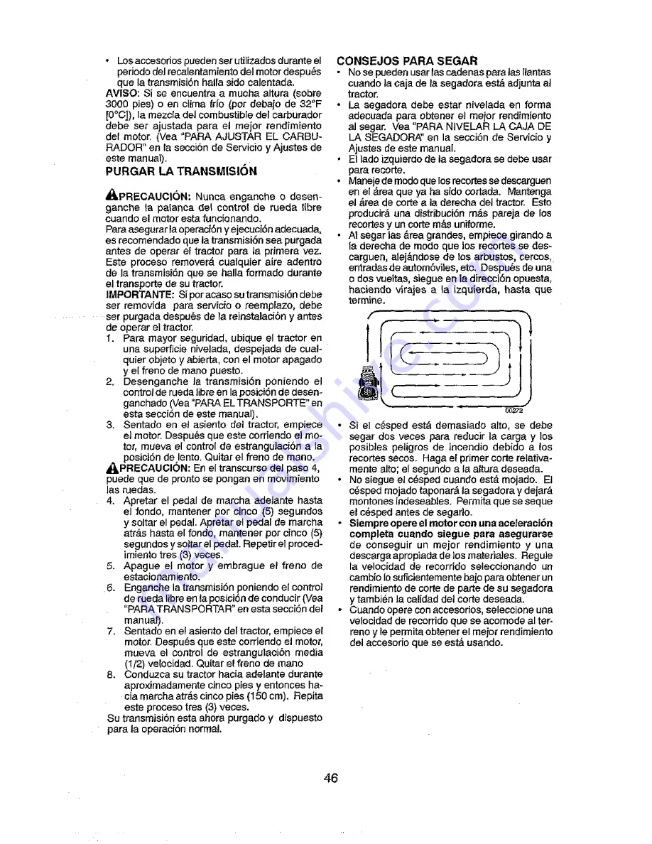 Craftsman 917.28857 Operator'S Manual Download Page 46