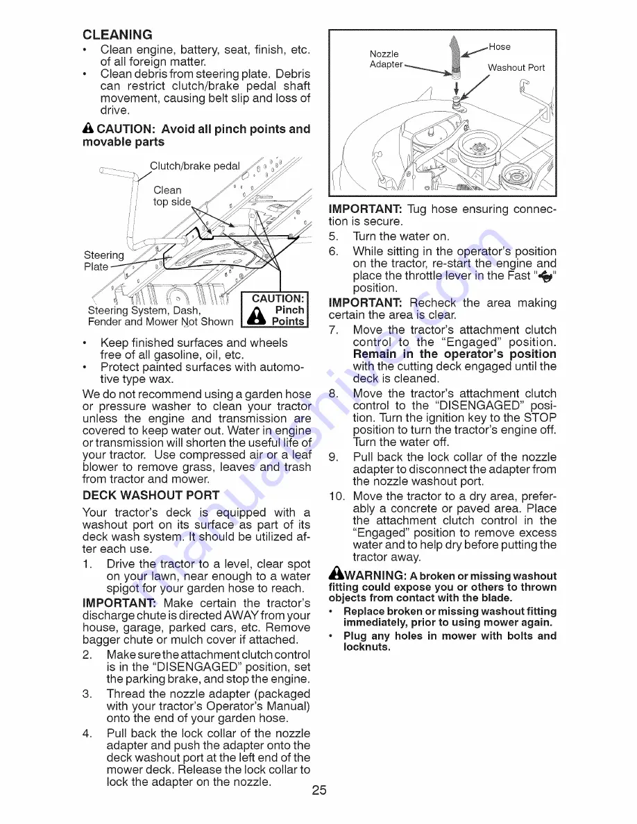 Craftsman 917.28858 Operator'S Manual Download Page 25