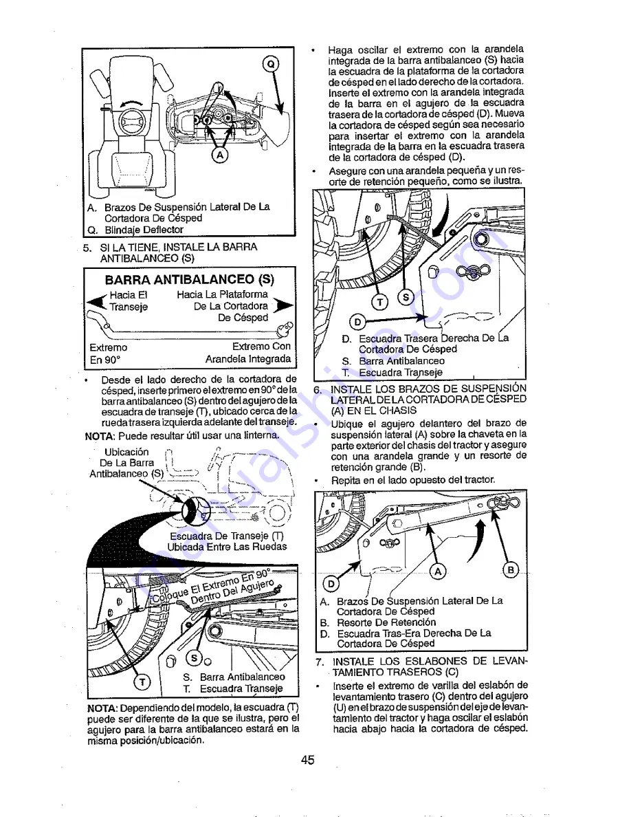 Craftsman 917.28863 Operator'S Manual Download Page 45