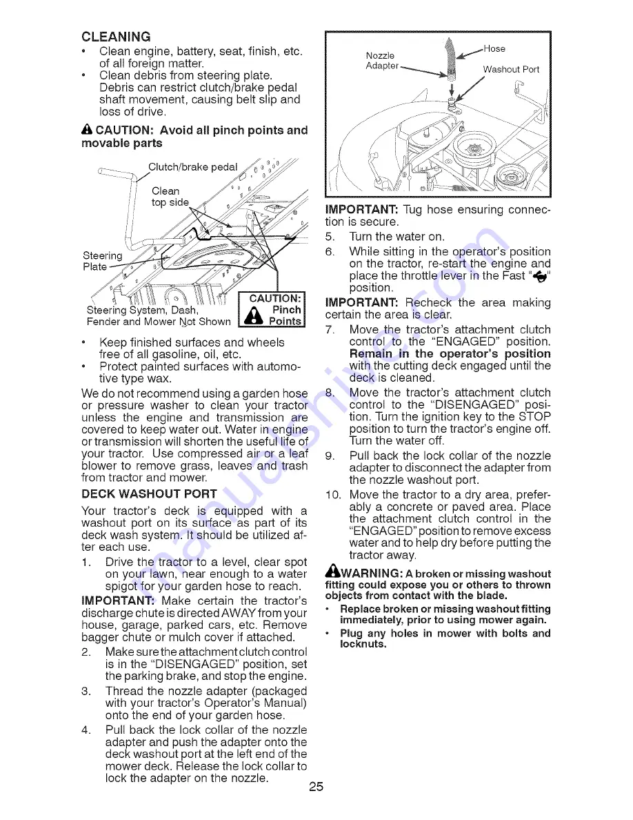 Craftsman 917.288630 Operator'S Manual Download Page 25