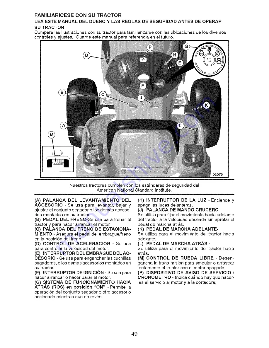 Craftsman 917.288630 Operator'S Manual Download Page 49