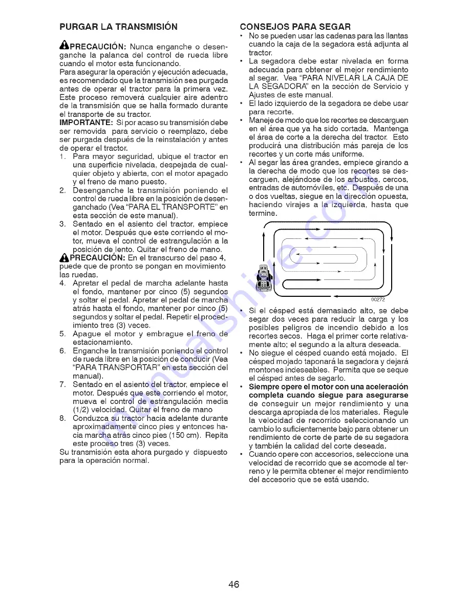 Craftsman 917.28866 Operator'S Manual Download Page 46