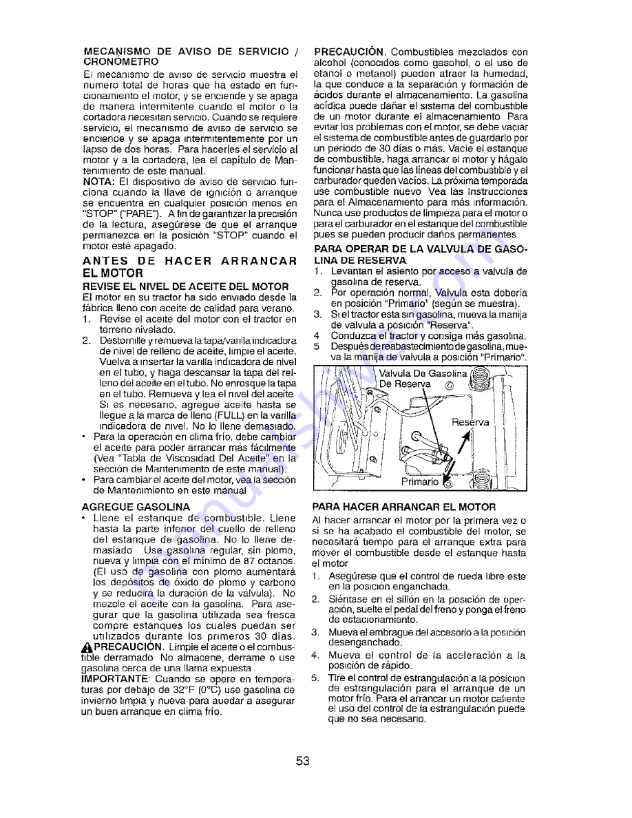 Craftsman 917.288670 Operator'S Manual Download Page 53