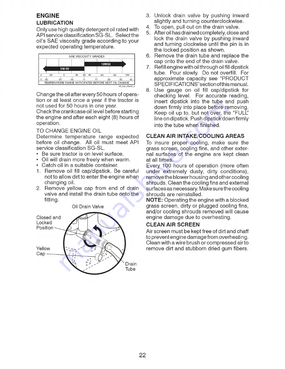 Craftsman 917.28874 Operator'S Manual Download Page 22