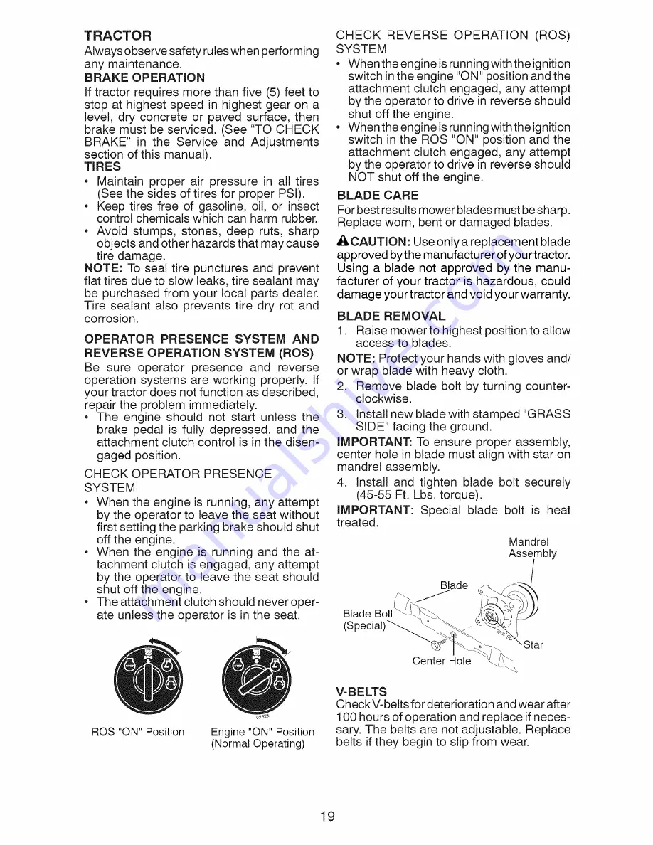 Craftsman 917.289081 Operator'S Manual Download Page 19