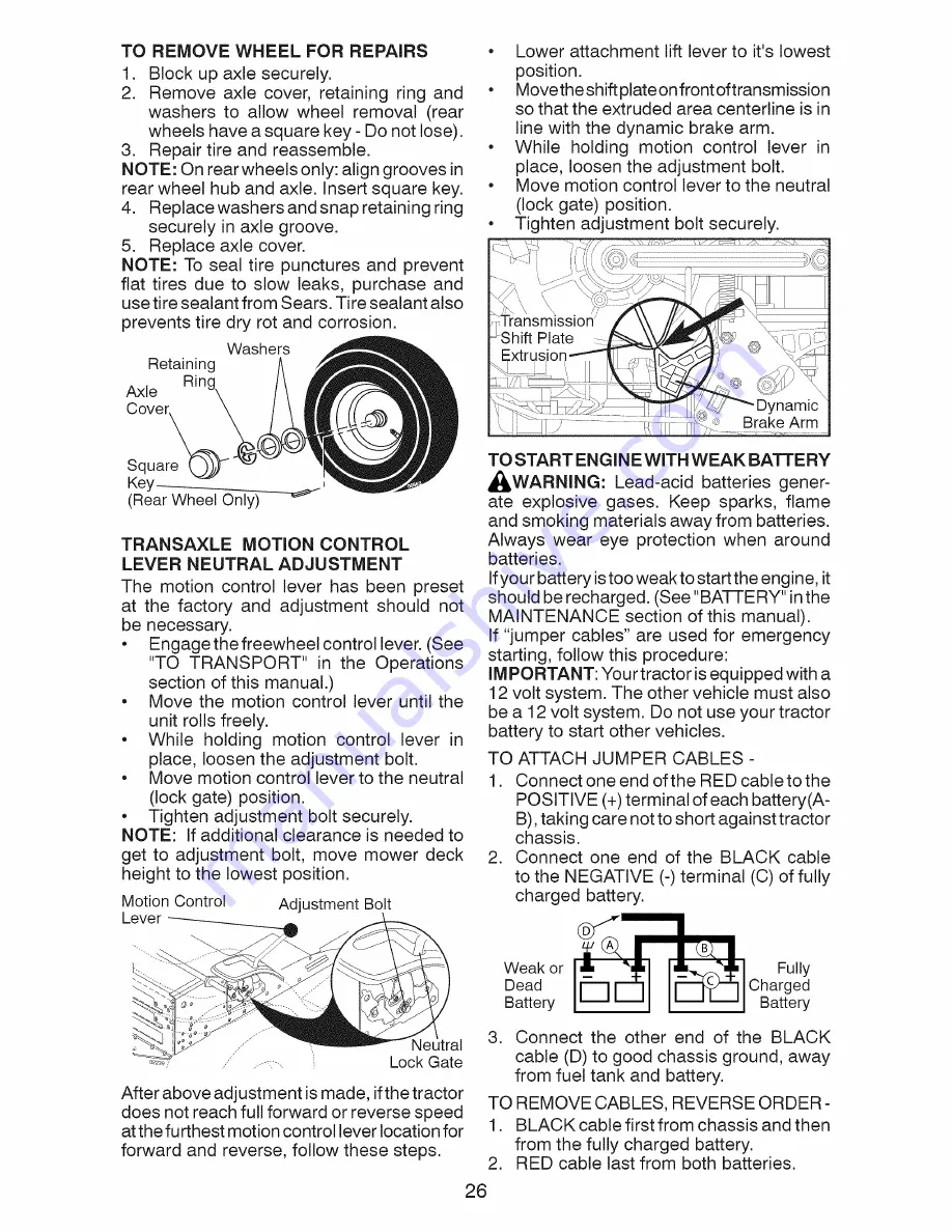 Craftsman 917.289081 Скачать руководство пользователя страница 26