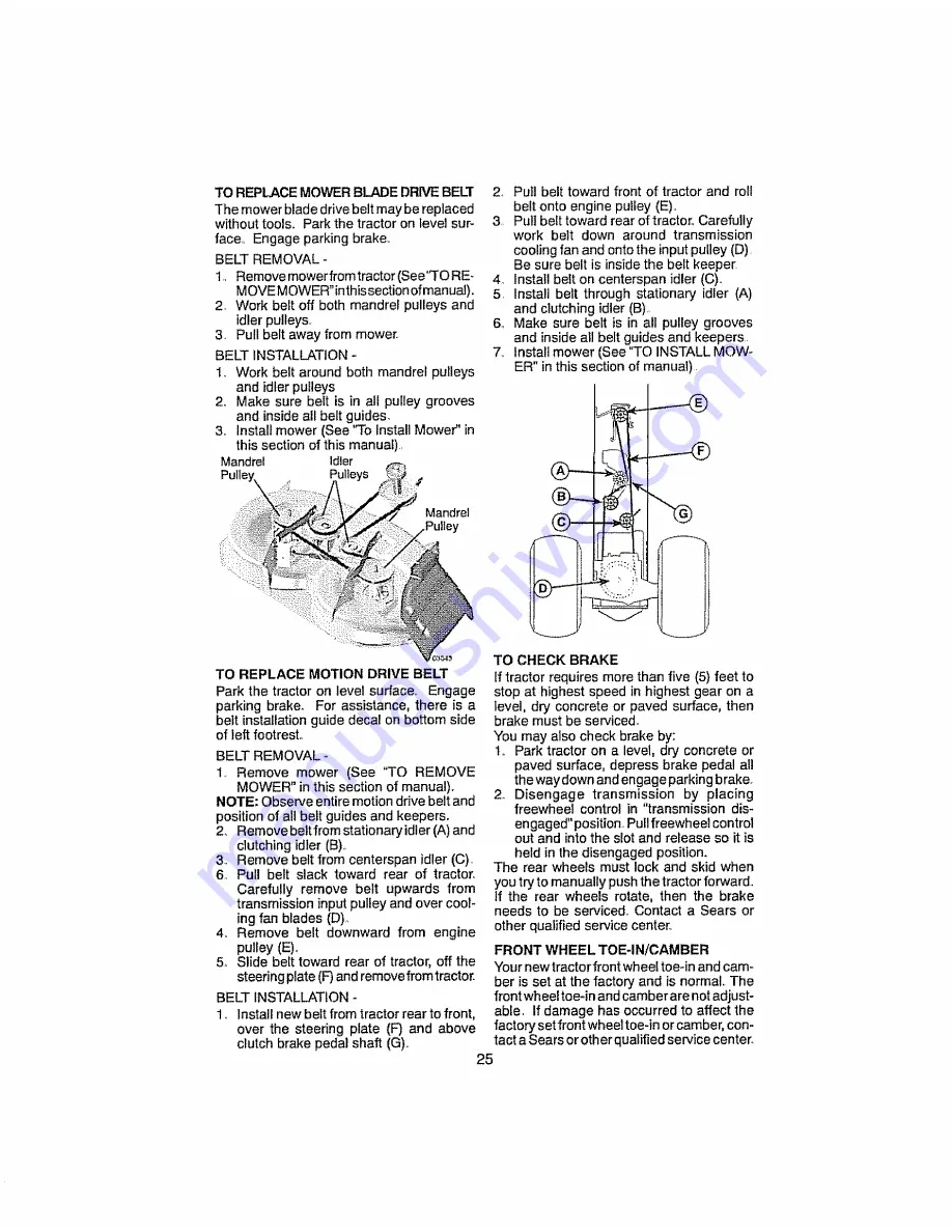 Craftsman 917.28910 Operator'S Manual Download Page 25