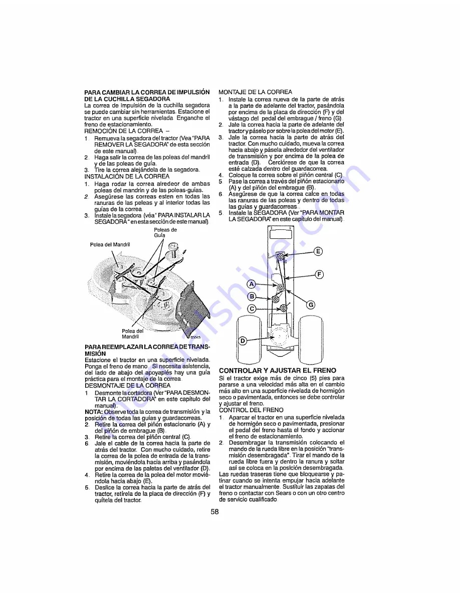 Craftsman 917.28910 Скачать руководство пользователя страница 58