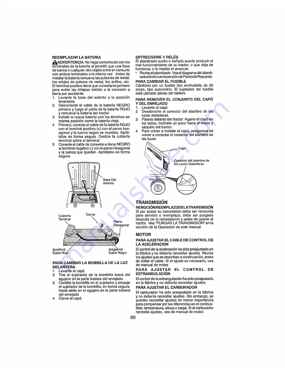 Craftsman 917.28910 Operator'S Manual Download Page 60