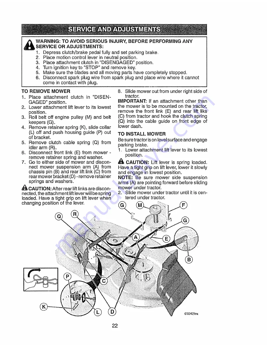 Craftsman 917.28918 Operator'S Manual Download Page 22